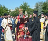 25.05.2020 г. - Чин на полагане на основен камък. Средновековен манастир “Св. Йоан Предтеча”, гр. Кърдажали.