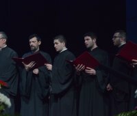 06.12.2019 г. - Празничен концерт със специалното участие на византийския църковен хор „Тропос“ в Драматичен театър „Н. О. Масалитинов“ гр. Пловдив.