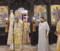 31.05.2020 г. - 7 Неделя след Пасха - на св. Отци от Първия вселенски събор. Св. апостол Ерм. Архиерейска св. Литургия в митрополитския храм „Св. Марина“, гр. Пловдив.
